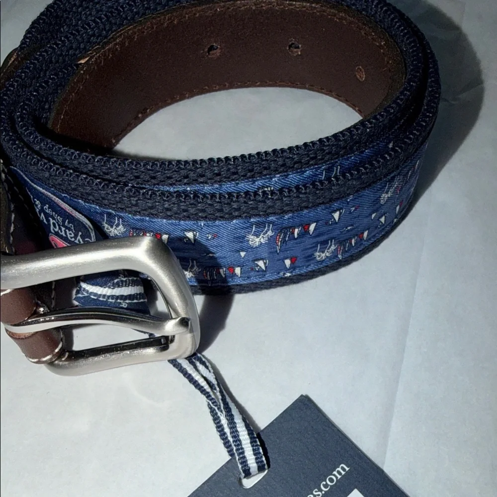 Vineyard Vines Key West Sailing Canvas Belt